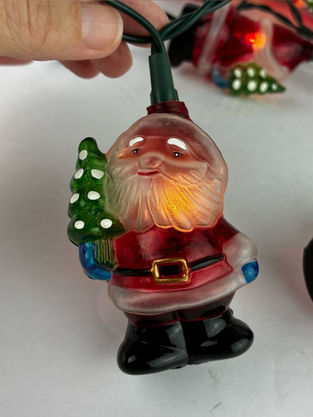 Santa Claus String Lights Set